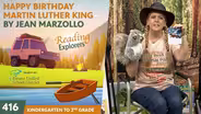 K-2-416: Happy Birthday Martin Luther King by Jean Marzollo