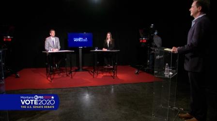 Video thumbnail: Montana PBS Election Coverage Race for the U.S. Senate- Fall 2020