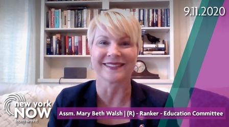Video thumbnail: New York NOW Assemblywoman Mary Beth Walsh on the New School Year