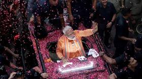 Video thumbnail: PBS NewsHour Indian elections are a referendum on Modi’s politics