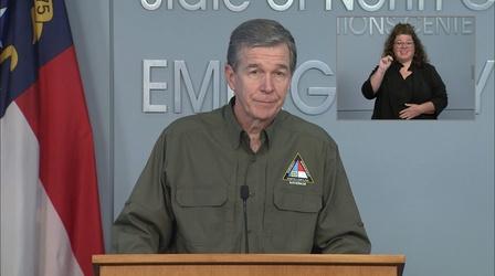 Video thumbnail: NC Emergency Management and Weather 09/30/22:  Severe Weather News Conference (Spanish)