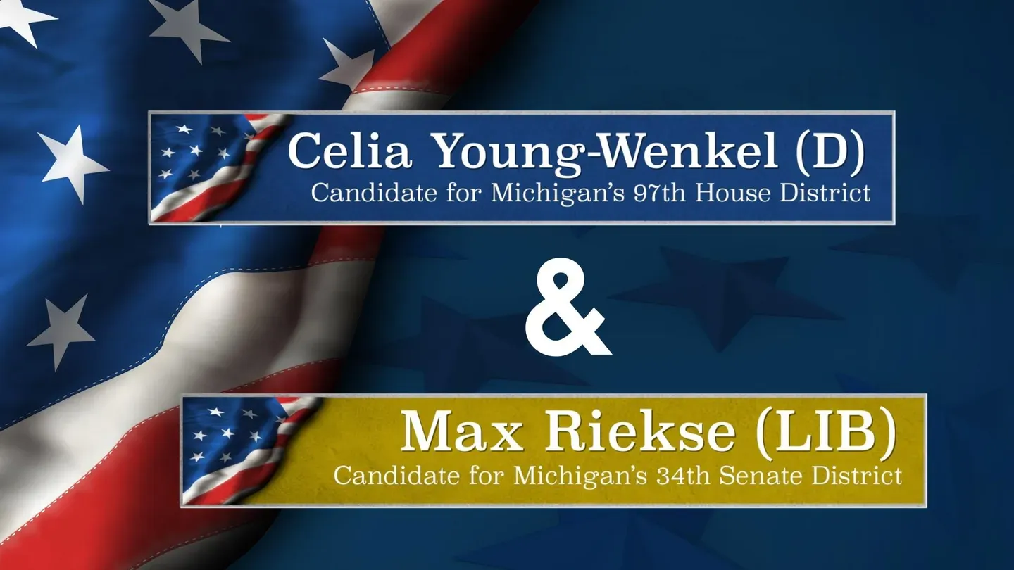 Meet the Candidates Young-Wenkel (D-97) and Riekse (LIB-34)
