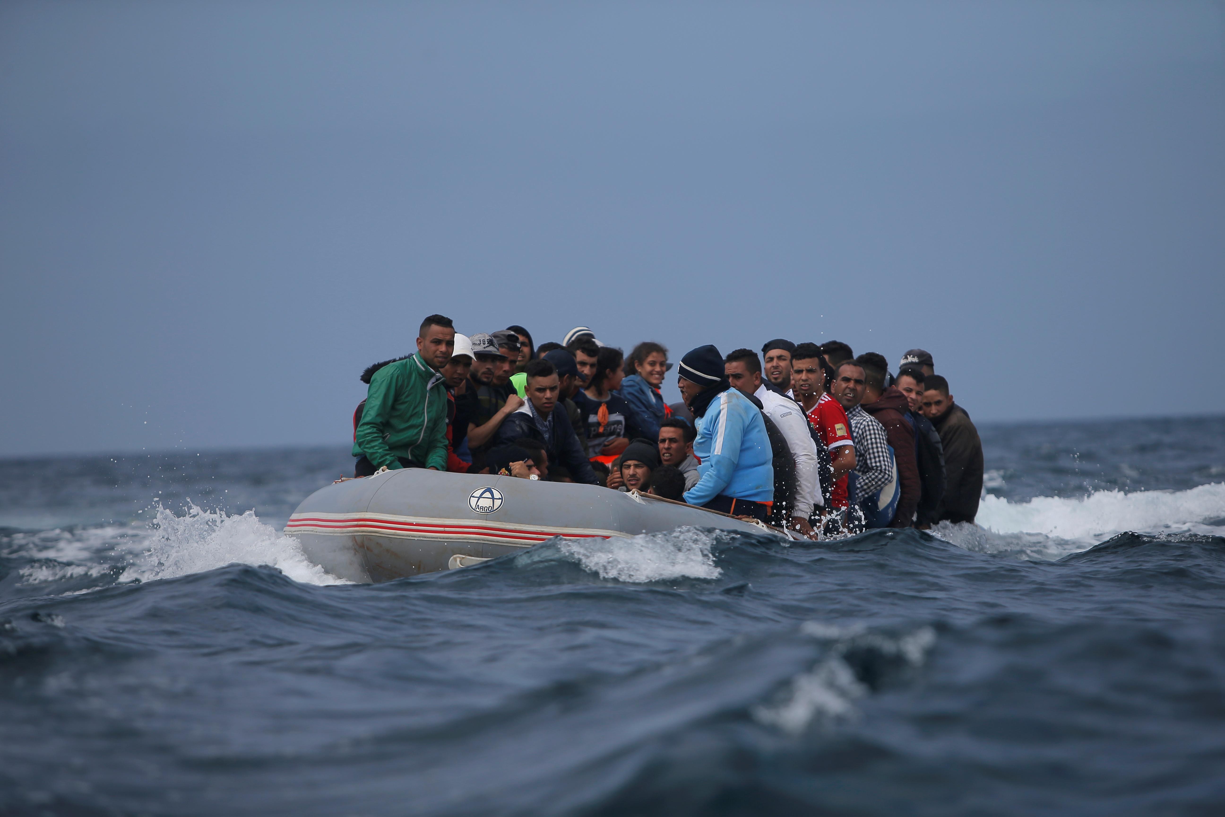 African migrants now departing from Morocco to Europe