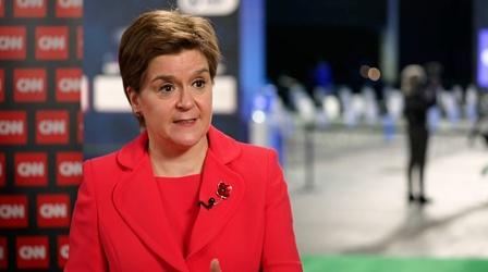 Video thumbnail: Amanpour and Company Scotland's First Minister Nicola Sturgeon Hosts COP26