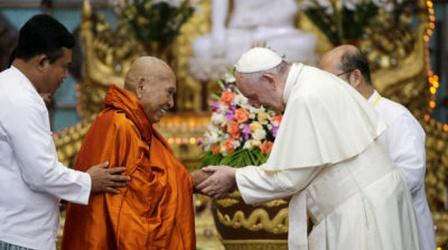 Video thumbnail: PBS NewsHour News Wrap: Pope ends Myanmar visit without naming Rohingya