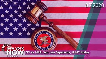 Video thumbnail: New York NOW NY vs. NRA, Sen. Luis Sepulveda, SUNY Status