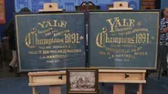 Appraisal: 1891 Yale University Football Banners