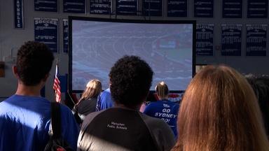 Watch party held to cheer on Olympian Sydney McLaughlin