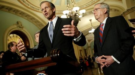 Video thumbnail: PBS NewsHour Thune: U.S. needs to be patient to see growth from tax plan