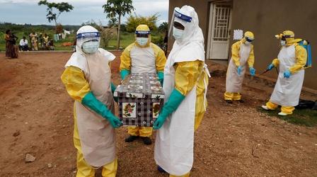 Video thumbnail: PBS NewsHour Can Uganda block Ebola's spread from neighboring Congo?