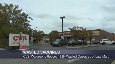 Video thumbnail: Chicago Tonight Crain’s Headlines: CDC Data Shows COVID-19 Vaccine Waste