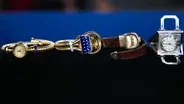 Appraisal: Old Mine Cut Diamond Ring & Flato Watches