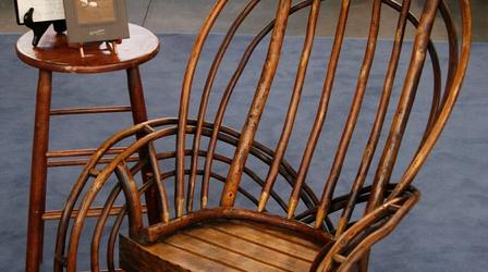 Video thumbnail: Antiques Roadshow Appraisal: Old Hickory Chair Company Rocker, ca. 1910
