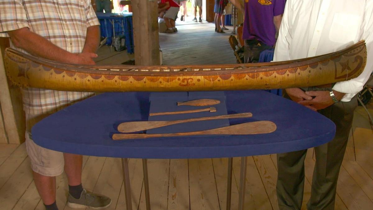 Appraisal Penobscot Canoe, ca. 1880 Antiques Roadshow THIRTEEN