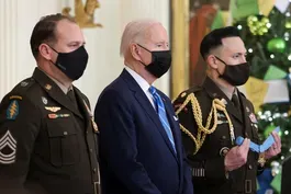 Biden awards Medals of Honor to 3 soldiers
