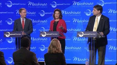 Video thumbnail: MiWeek Gubernatorial Debate: Detroit Regional Chamber 2018