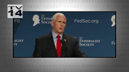 Video thumbnail: Indiana Week in Review Pence Rebukes Trump - February 11, 2022