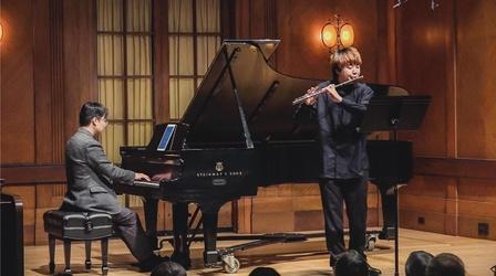 Video thumbnail: On Stage at Curtis Flutist and Pianist Mysterious Sounds