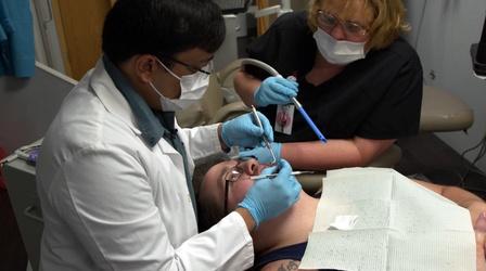 Video thumbnail: PBS NewsHour Dental relief in this West Virginia town is often extraction