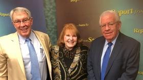 Video thumbnail: Report From Santa Fe, Produced by KENW Senators Smith and Ingle