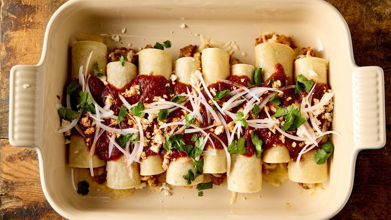 Christopher Kimball's Milk Street Television | Easy Enchiladas