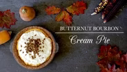 Butternut Bourbon Cream Pie