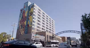 The Journey Mural at the Graduate Columbus Hotel