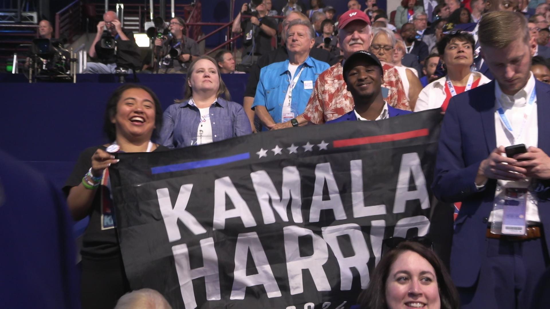 Wisconsin young Democrats join in the enthusiasm at 2024 DNC