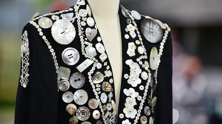 Video thumbnail: Antiques Roadshow Appraisal: Mother-of-Pearl Button Suit, ca. 1970