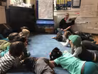 A glimpse of a second-grade class during the outbreak