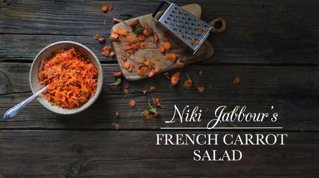 Video thumbnail: Kitchen Vignettes Niki Jabbour's Carrot Salad