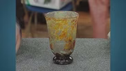 Appraisal: Daum Nancy Cameo Glass Vase, ca. 1913