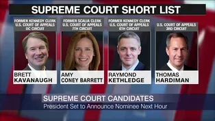 Trump to Announce Supreme Court Nominee
