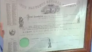 Appraisal: 1866 Iowa Joint Resolution Document