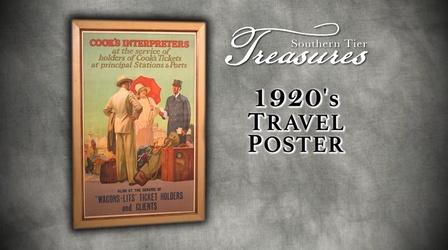Video thumbnail: Southern Tier Treasures 1920s Travel Poster