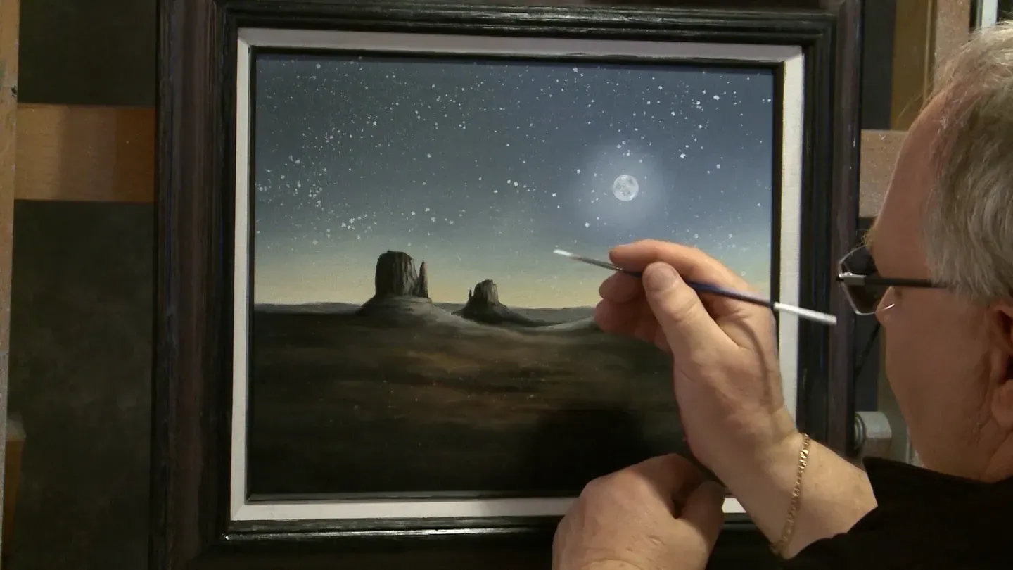 Wilson Bickford “Monument Valley Moonlight”