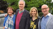 Sally Phillips and Nigel Planer