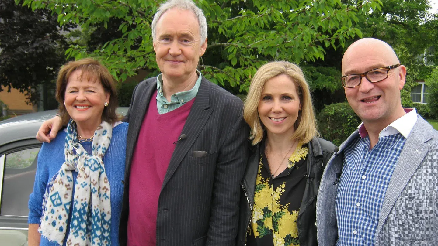 Sally Phillips and Nigel Planer
