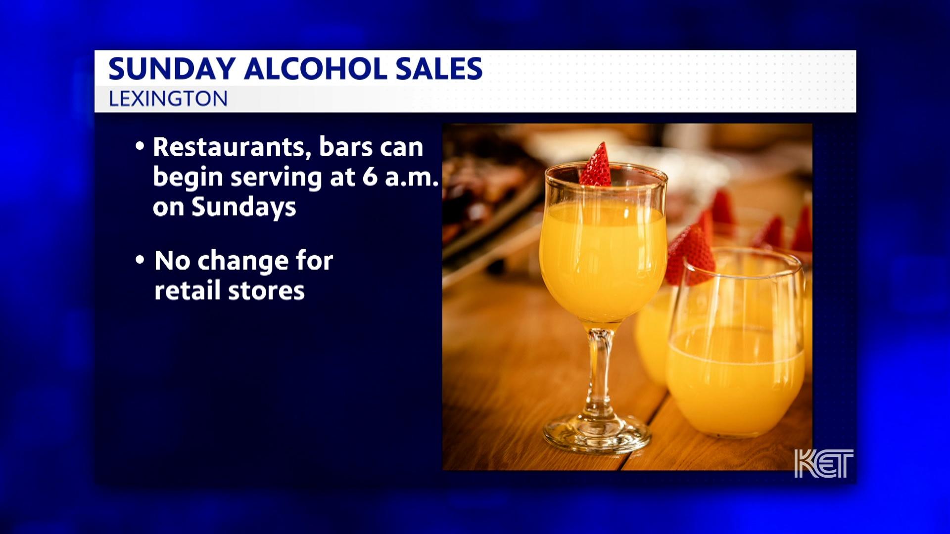 Lexington Easing Rules on Alcohol Sales Kentucky Edition