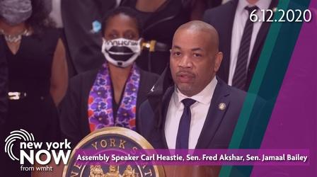 Video thumbnail: New York NOW Police Reform Package Comes to Albany