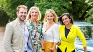 Rebecca Adlington and Helen Skelton