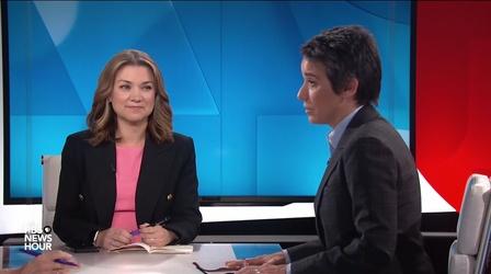 Video thumbnail: PBS NewsHour Tamara Keith and Amy Walter on Jan. 6 probe, gun legislation