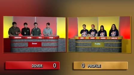 Video thumbnail: Granite State Challenge Dover High School Vs Profile High School | 2020 Wild Card