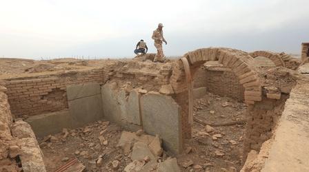Video thumbnail: PBS NewsHour Ancient city of Nimrud reduced to rubble by ISIS