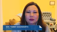 Sen. Tammy Duckworth on Rail Strike, Same-Sex Marriage Bill