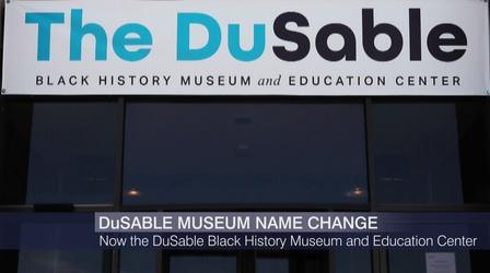 Video thumbnail: Chicago Tonight: Black Voices DuSable Museum Gets New Name, New Look