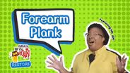 Read, Write, ROAR! Restore - Forearm Plank