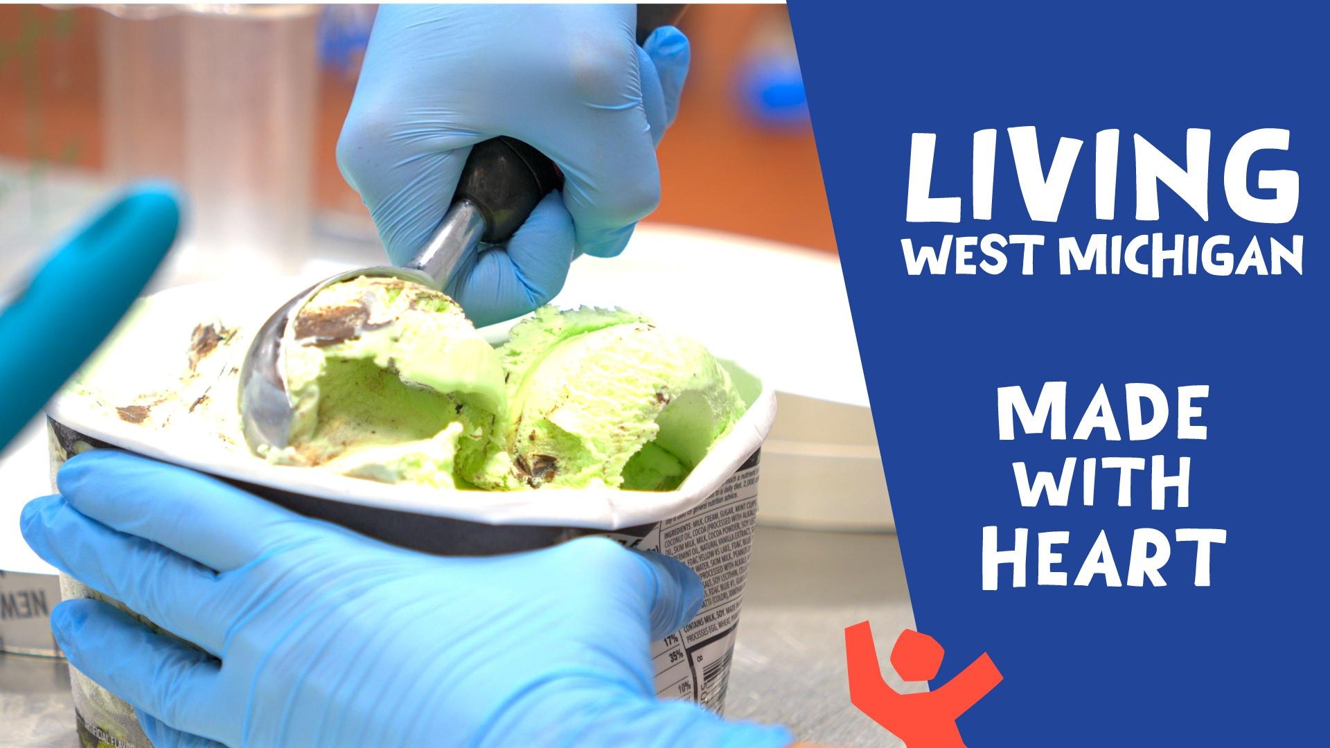 Hudsonville Ice Cream, The Ice Guru, Papa's Brittle, and trails in West Michigan!