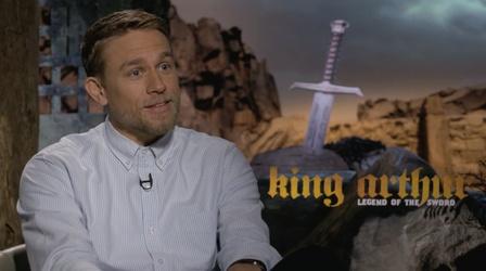 Video thumbnail: Flicks Charlie Hunnam for "King Arthur: Legend of the Sword"