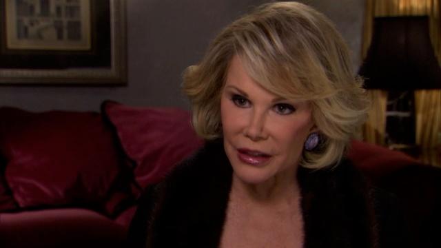 Joan Rivers finds humor in being yourself